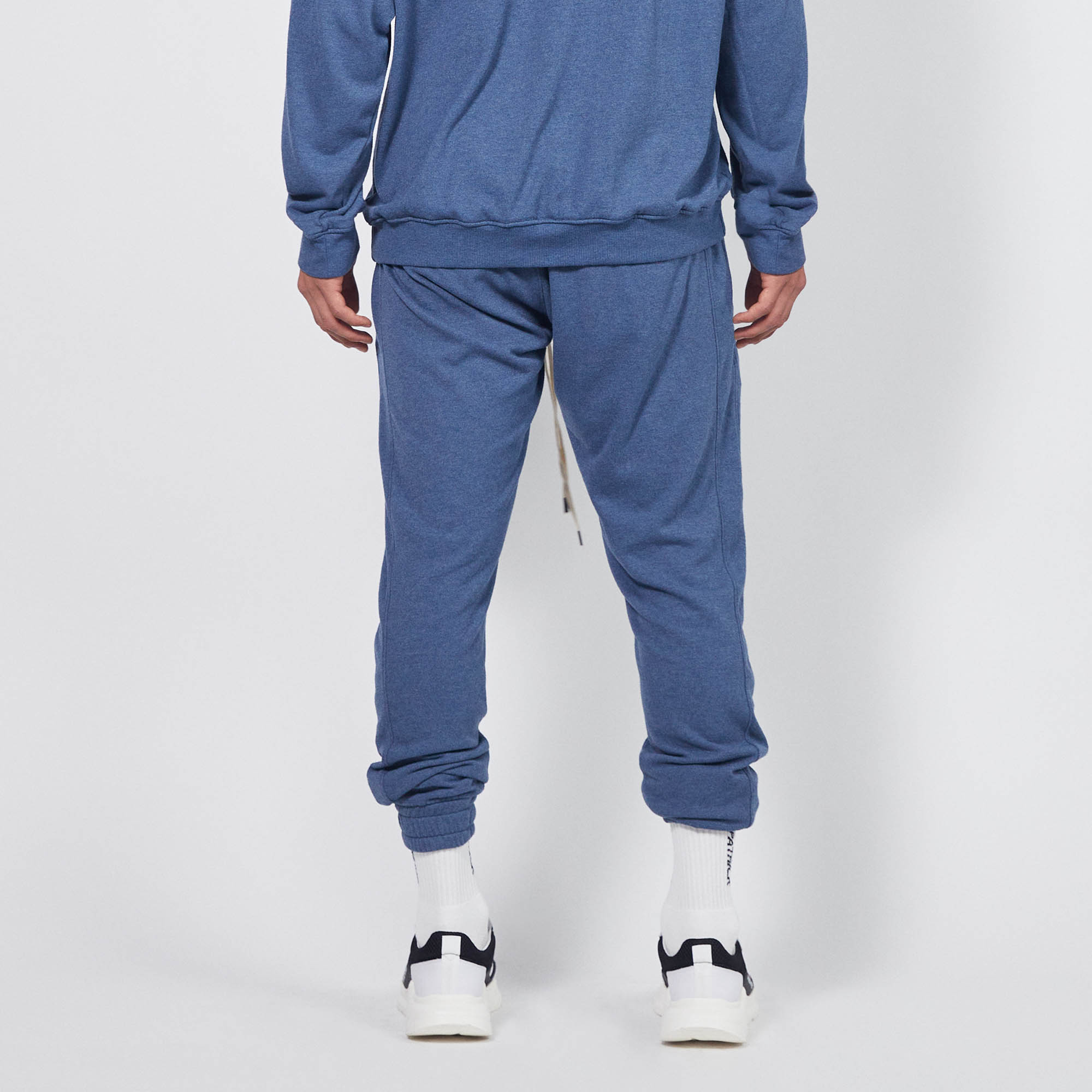 loop terry roaming sweatpants / mountain blue