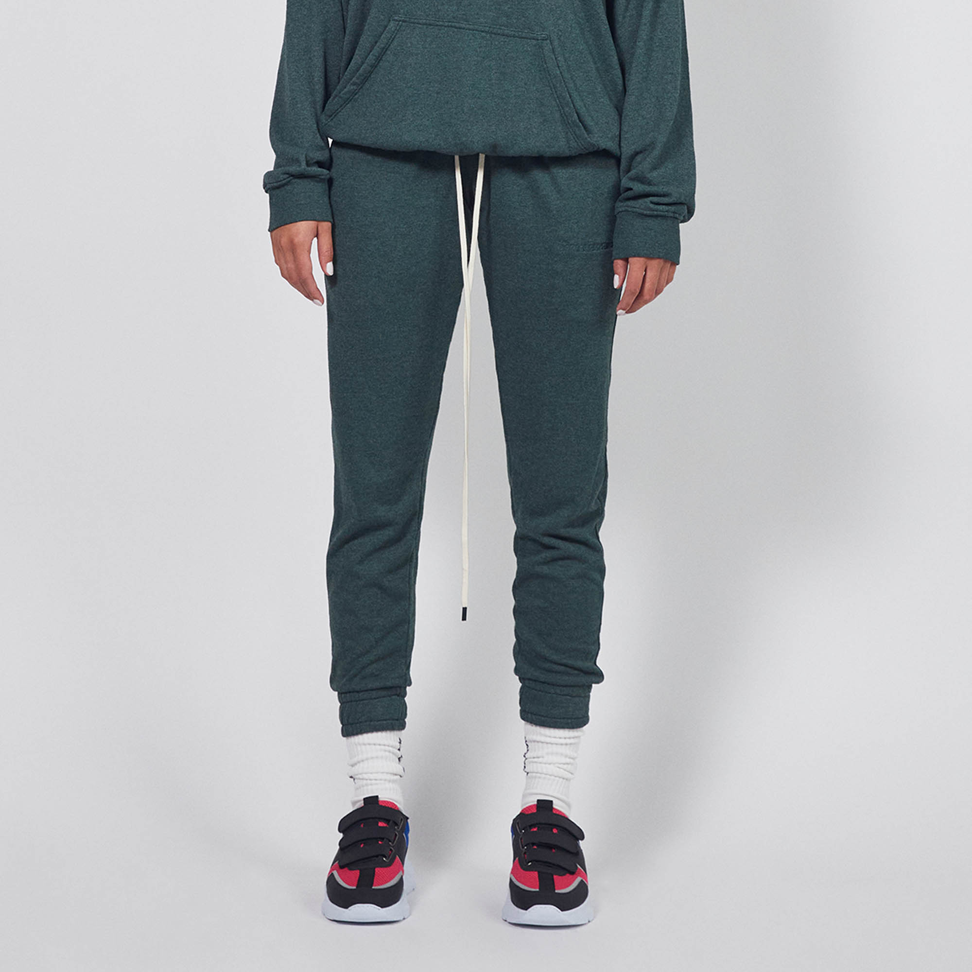 loop terry roaming sweatpants / hunter green