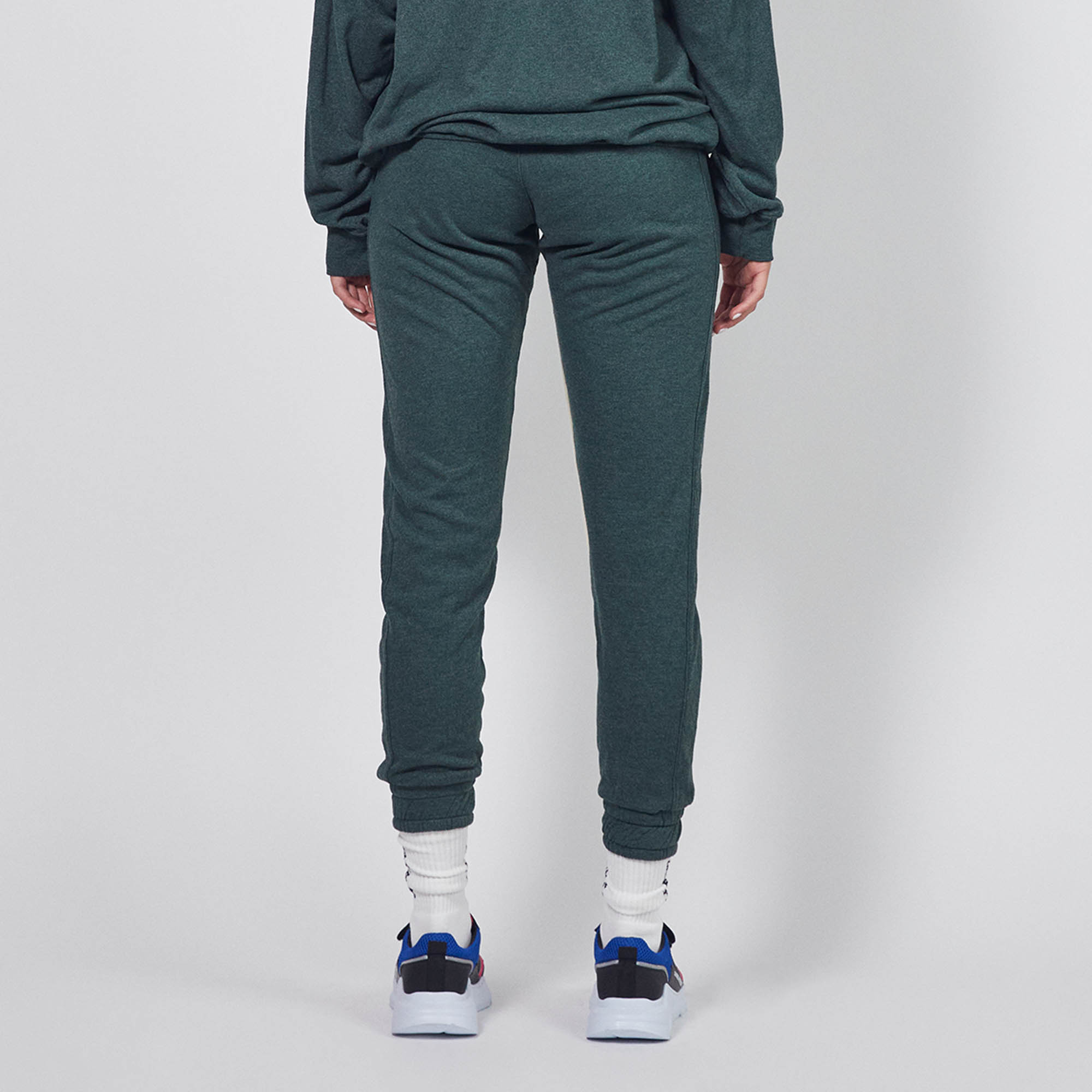 loop terry roaming sweatpants / hunter green