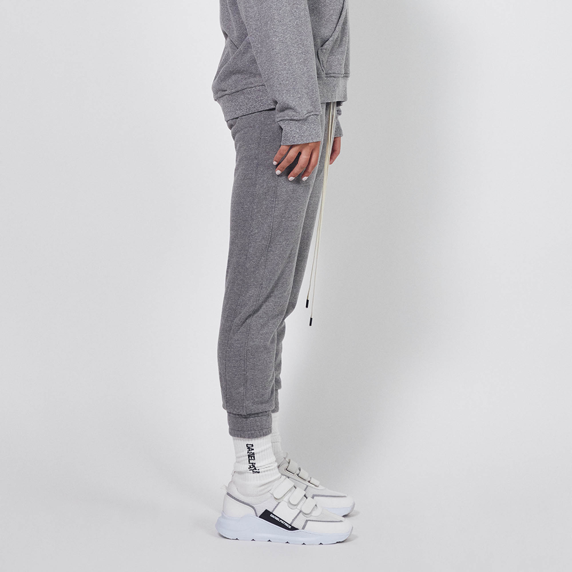 loop terry roaming sweatpants / heather grey