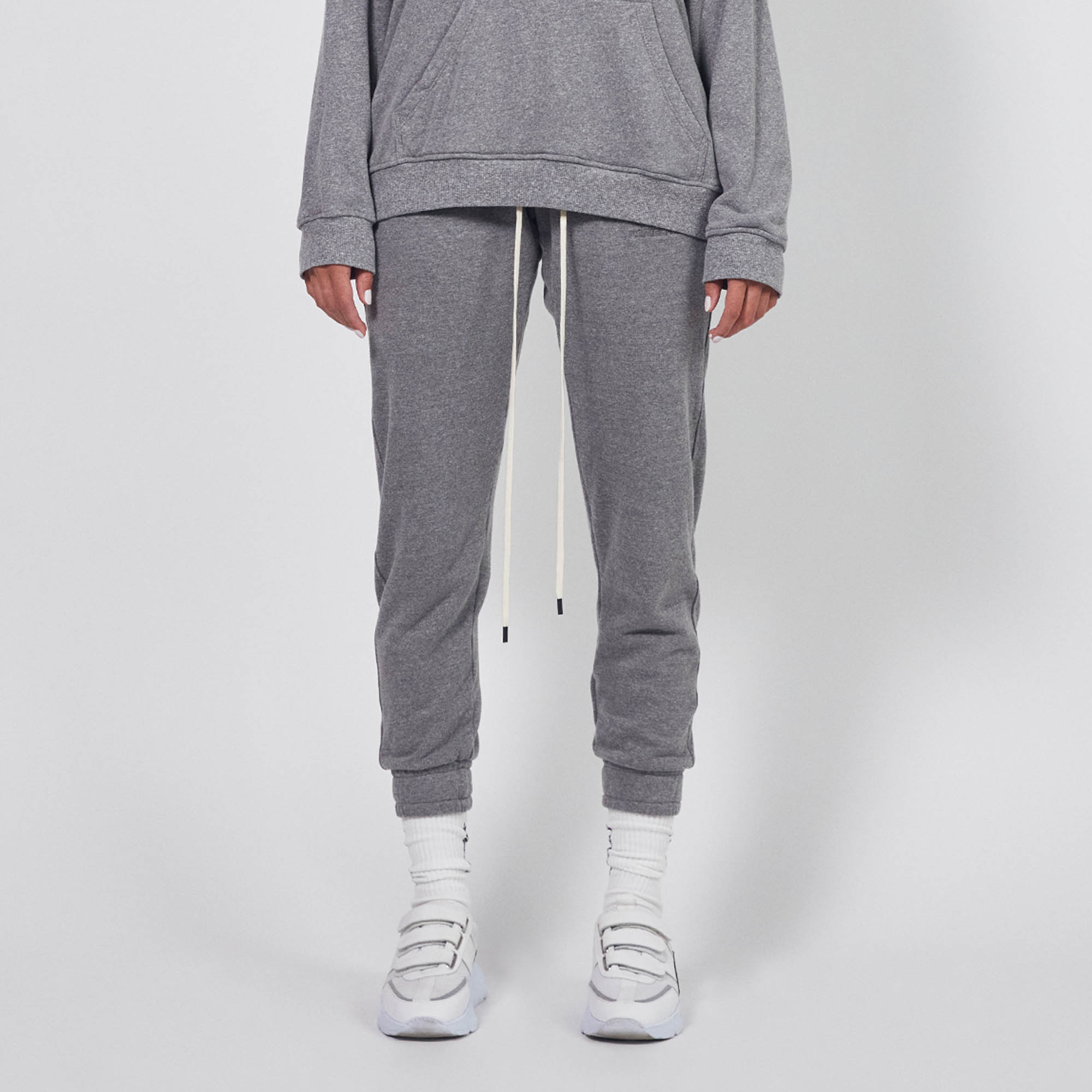 loop terry roaming sweatpants / heather grey