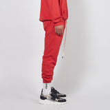 loop terry roaming sweatpants / red heather