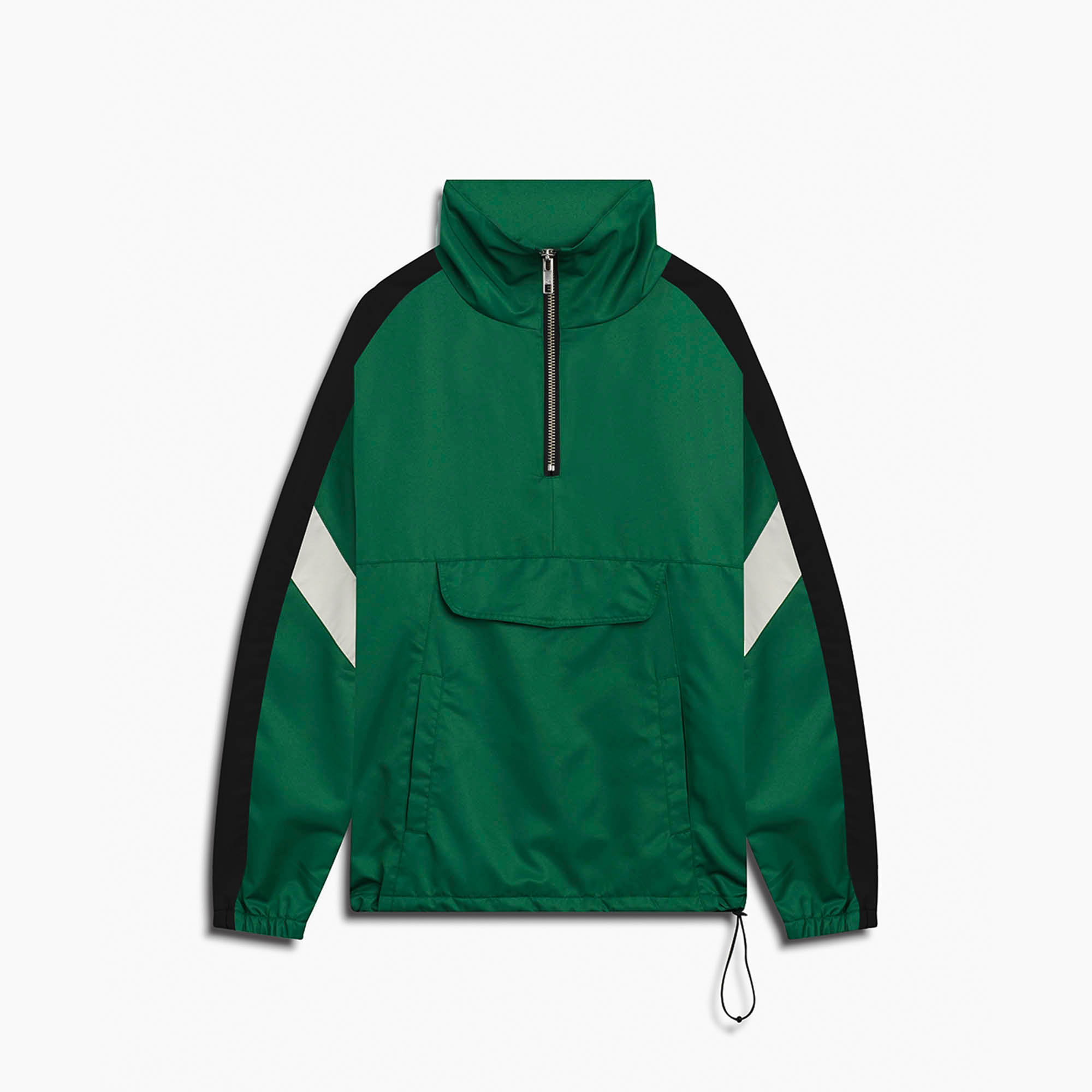 anorak 2.5 / hunter green + black + ivory