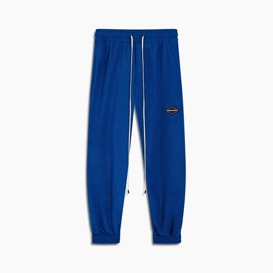 polar fleece roaming sweatpants / royal blue