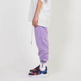 polar fleece roaming sweatpants / purple haze