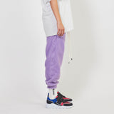 polar fleece roaming sweatpants / purple haze