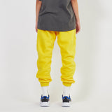 polar fleece roaming sweatpants / yellow