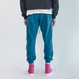 polar fleece roaming sweatpants / teal