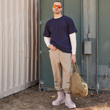 surplus logo sweatpant / washed olive + black