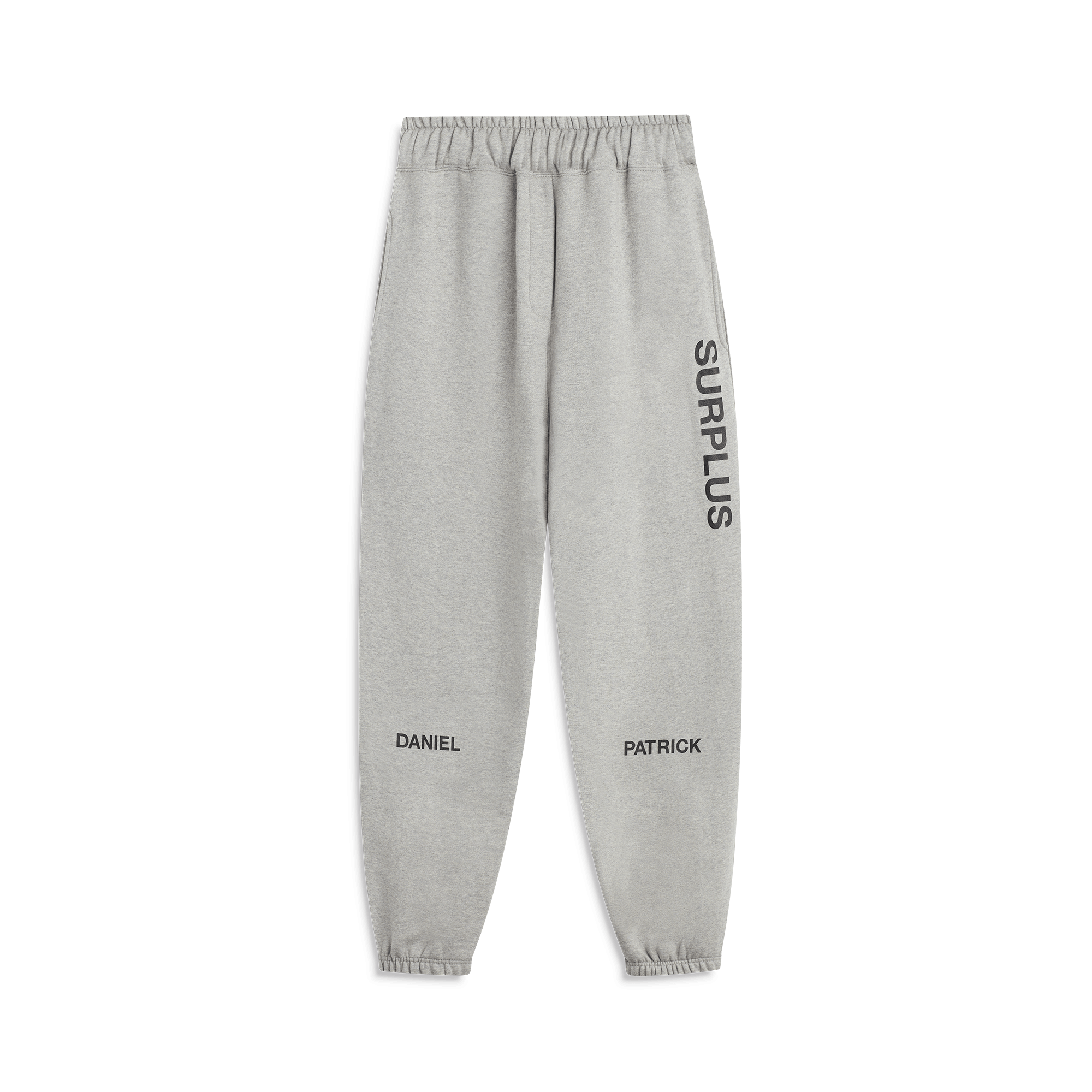 surplus logo sweatpant / heather grey + black