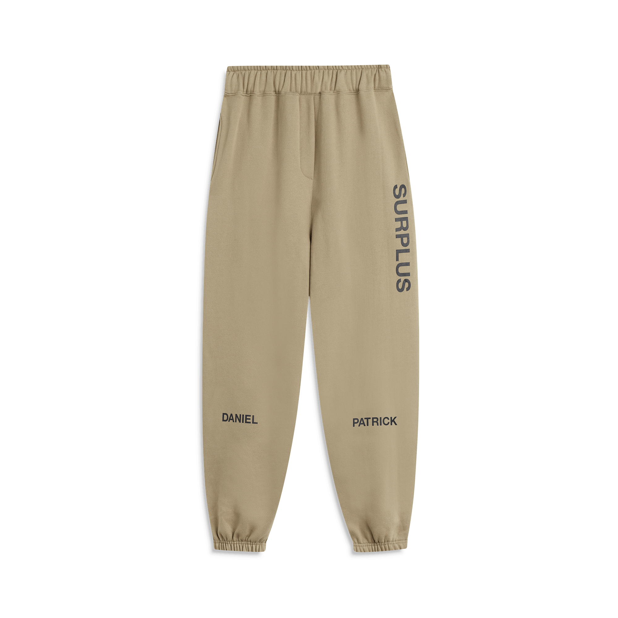 surplus logo sweatpant / washed olive + black