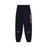 surplus logo sweatpant / navy + yellow