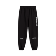 surplus logo sweatpant / black + white