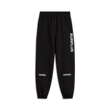 surplus logo sweatpant / black + white