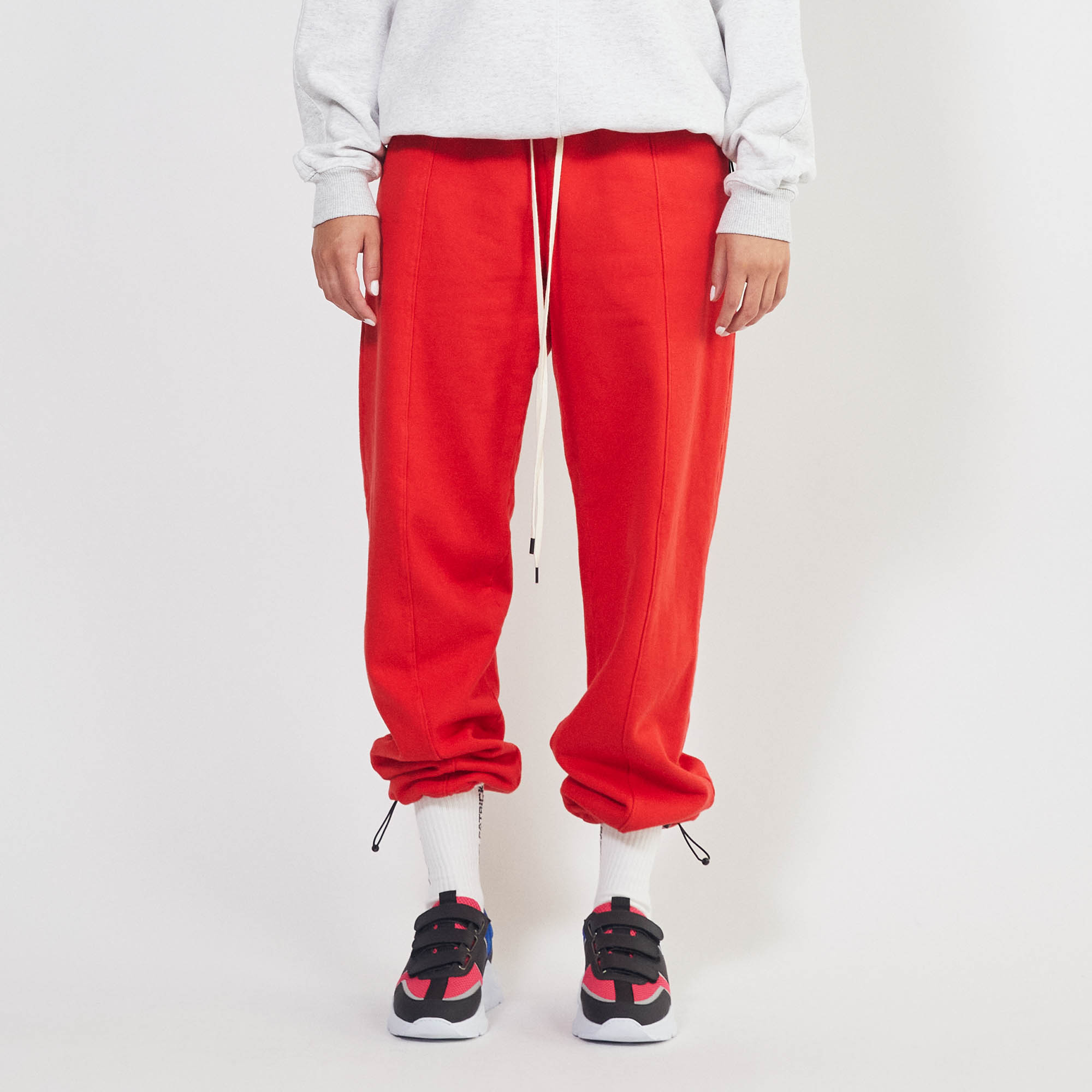 surplus sweatpants / red