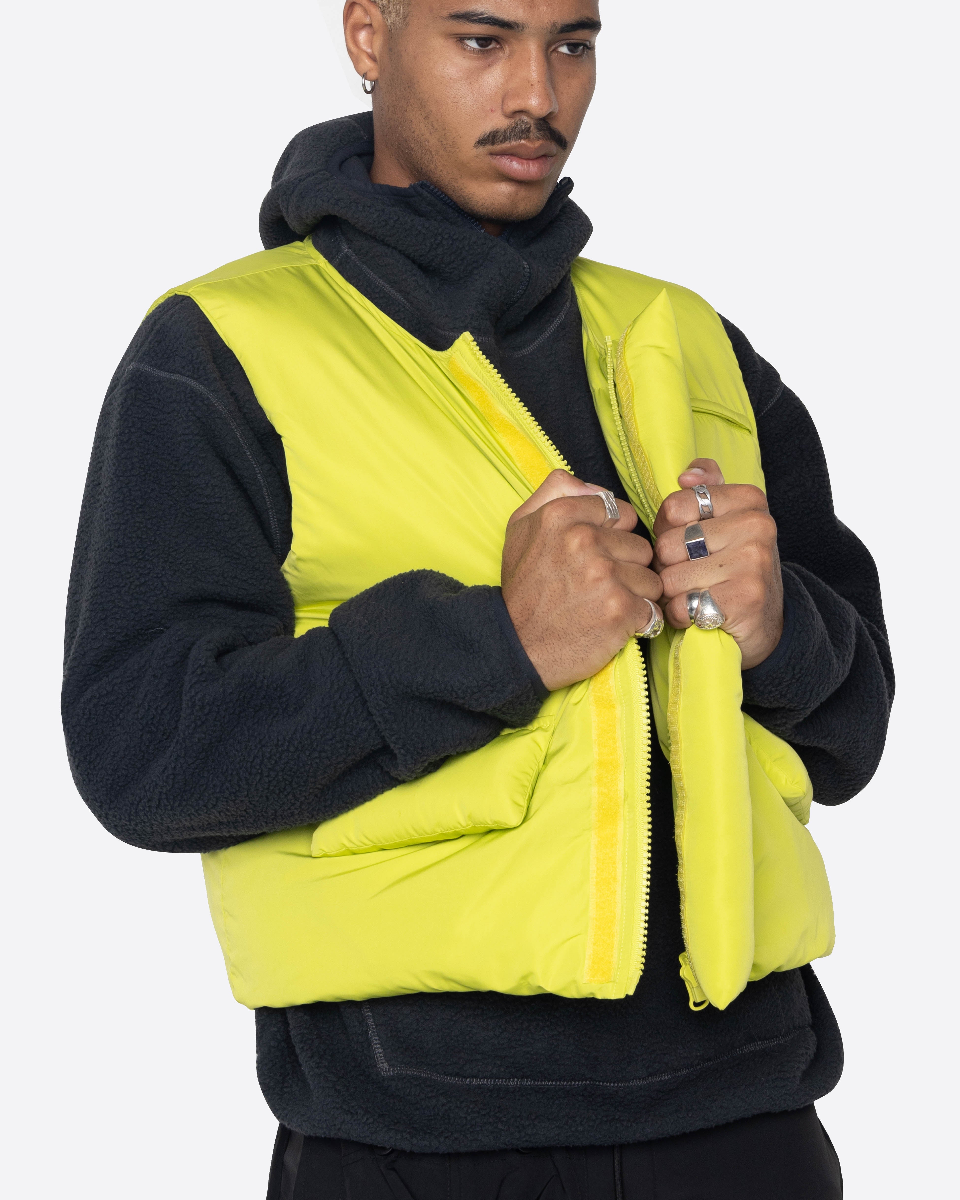 EPTM BUBBLE VEST-LIME