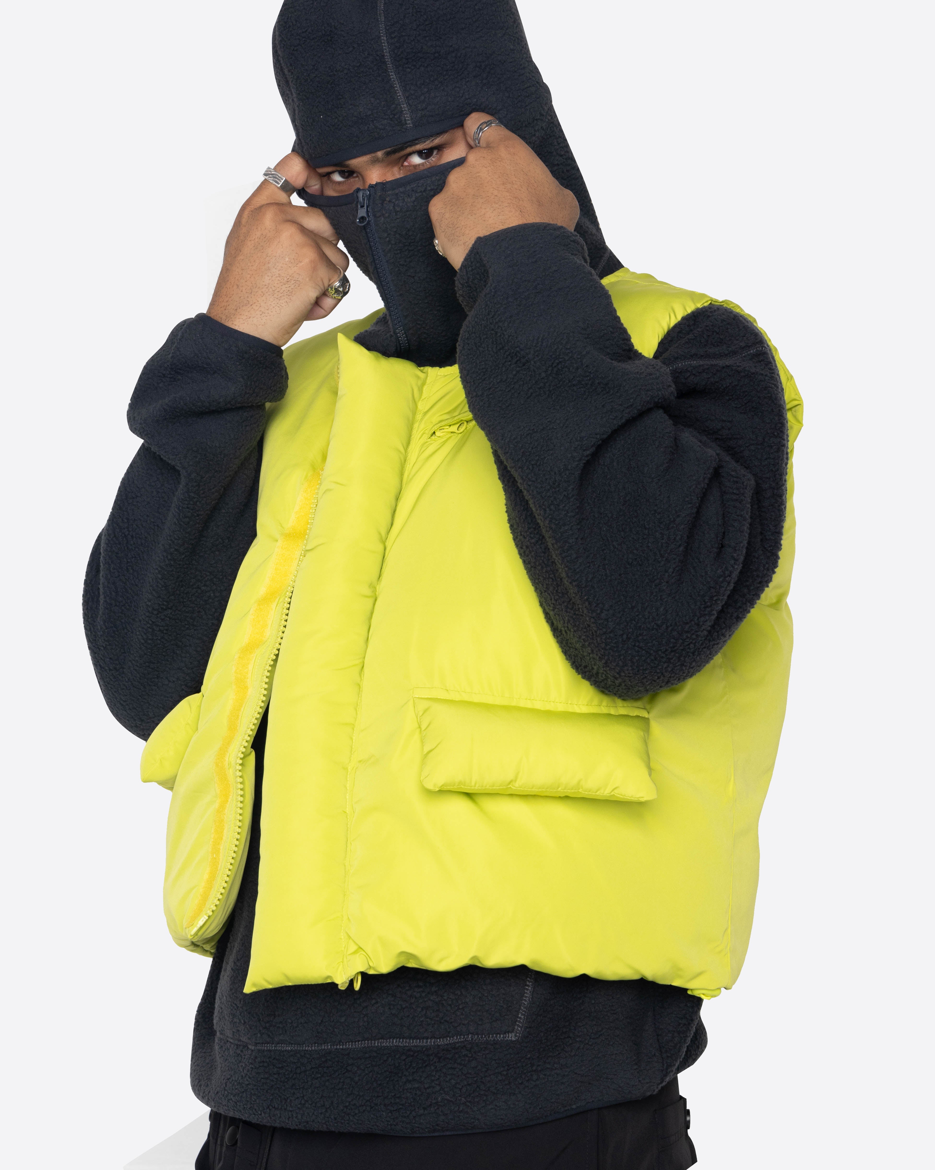 EPTM BUBBLE VEST-LIME