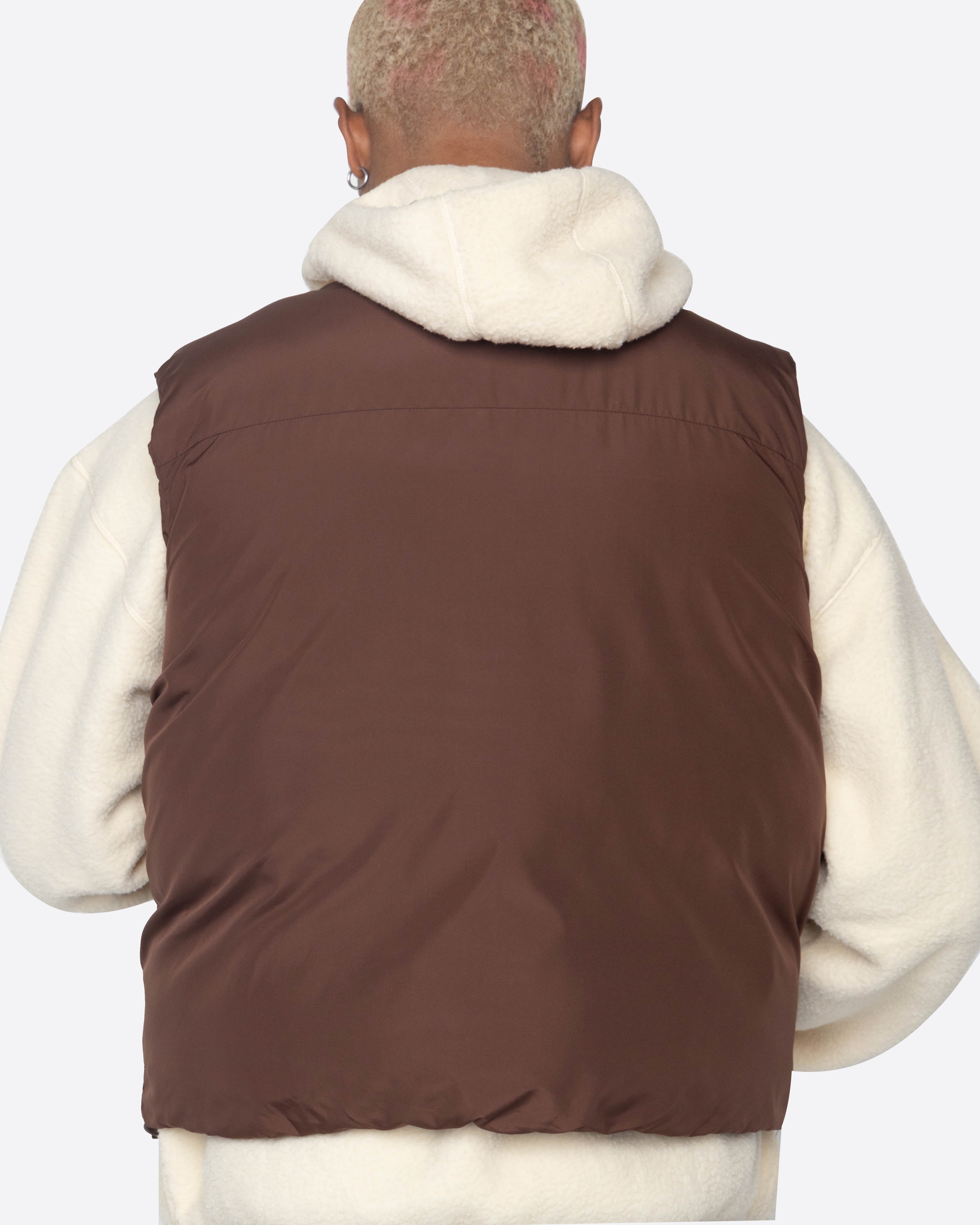 EPTM BUBBLE VEST-BROWN