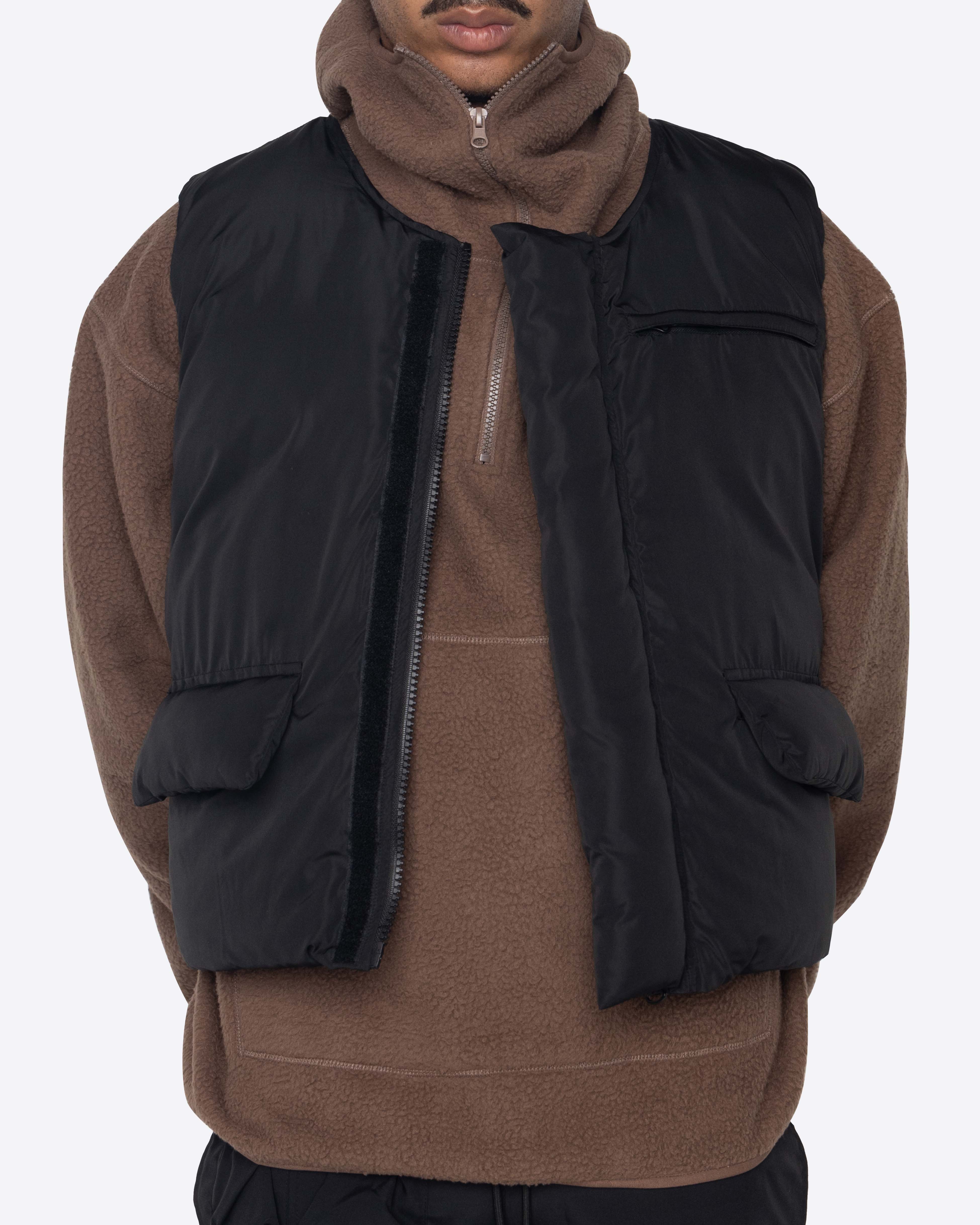 EPTM BUBBLE VEST-BLACK