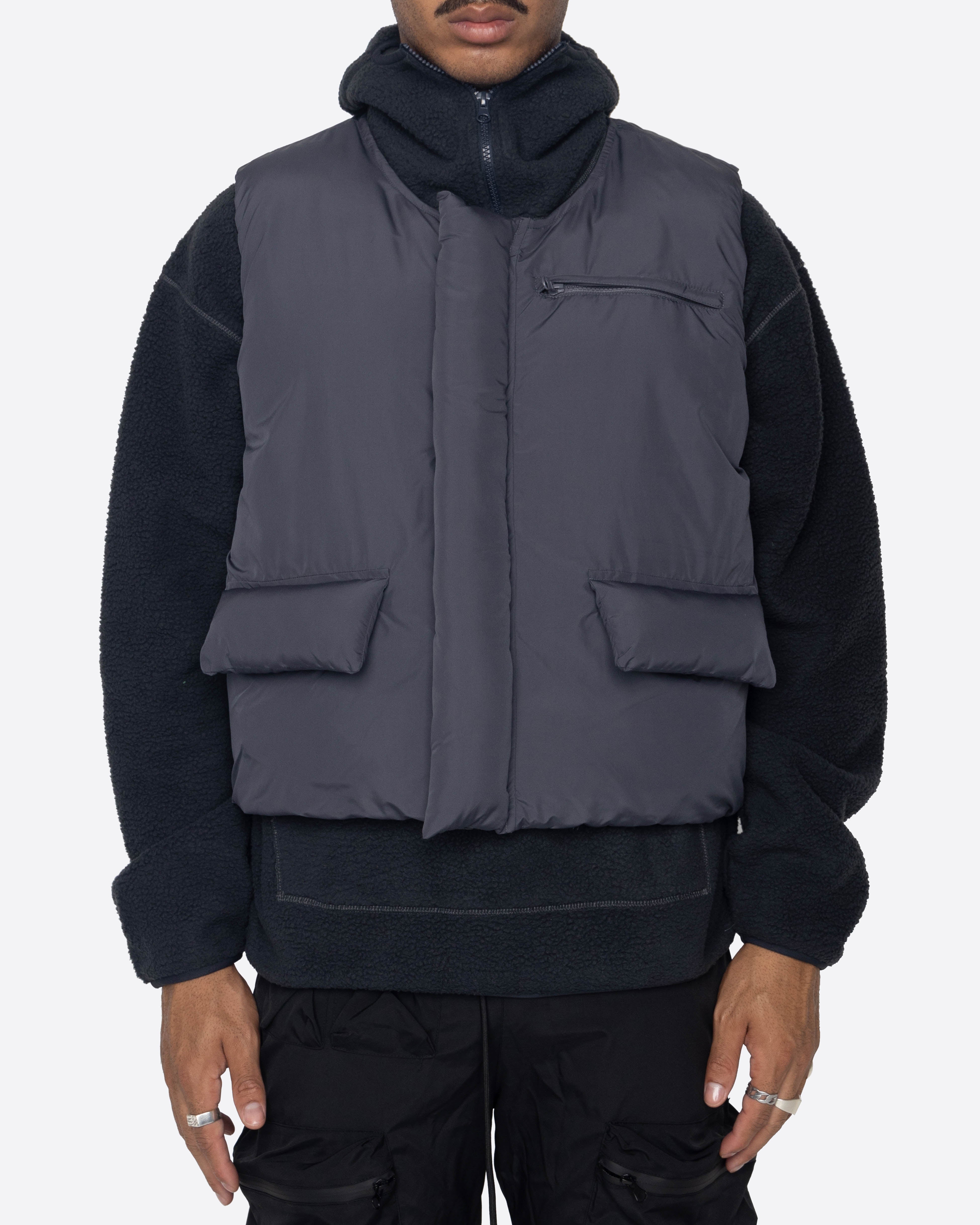 EPTM BUBBLE VEST-GREY