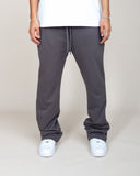 BIG N TALL PERFECT FLARE SWEATPANTS-CHARCOAL