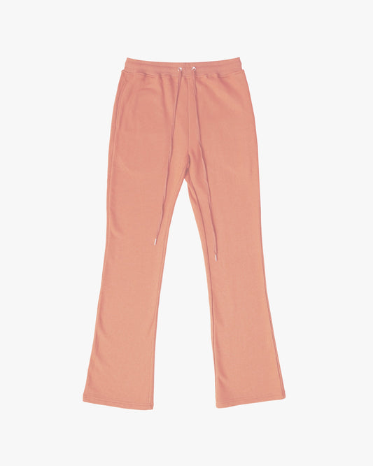 PERFECT FLARE SWEATPANTS-DARK PINK