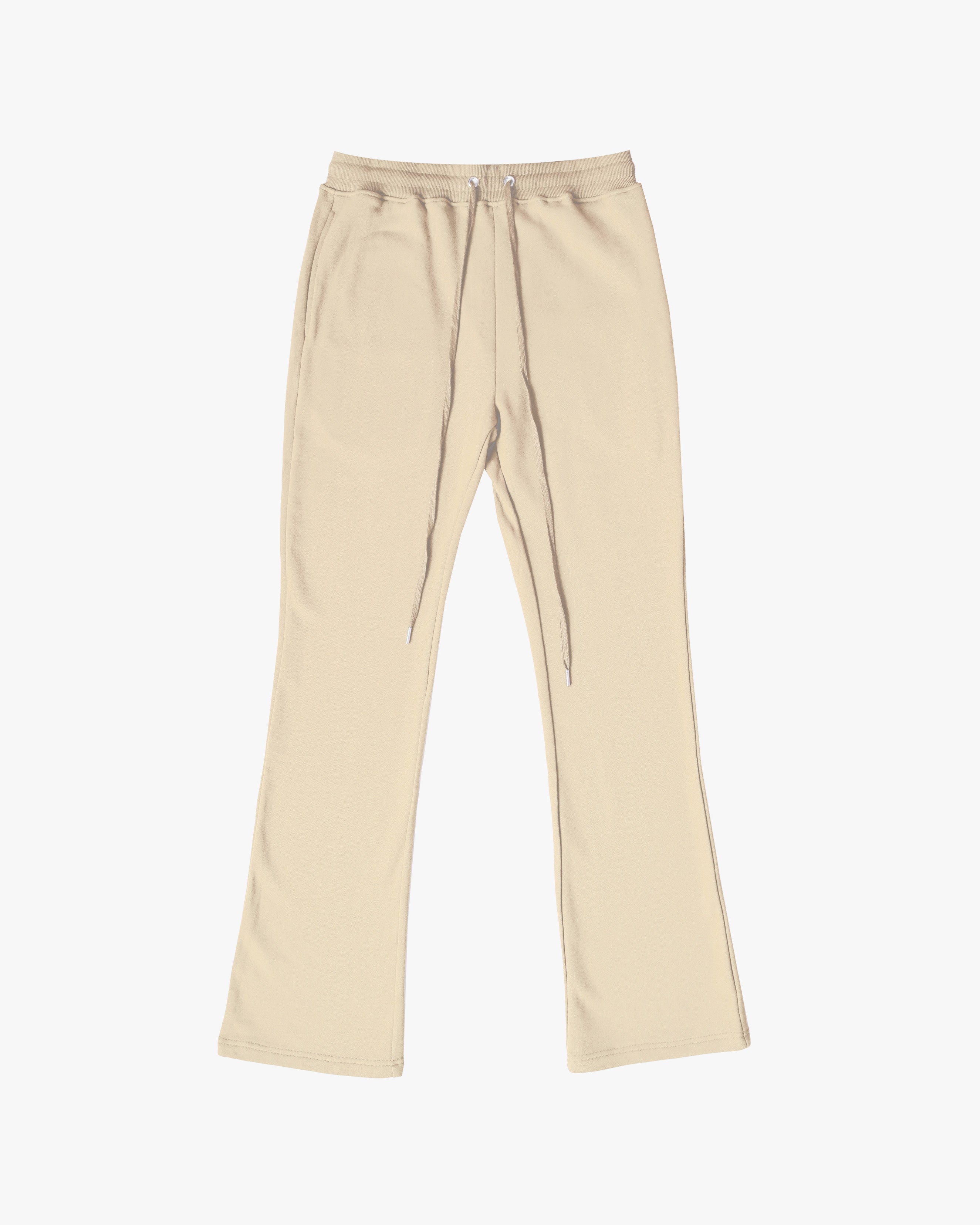 BIG N TALL PERFECT FLARE SWEATPANTS-KHAKI