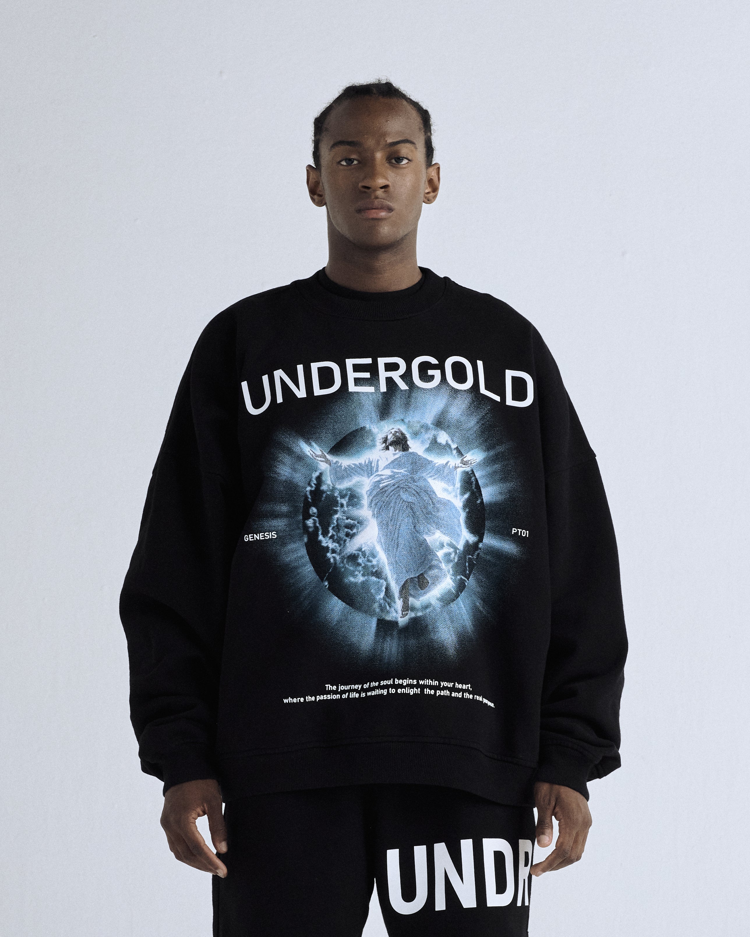 Genesis PT01 Savior Crewneck Black