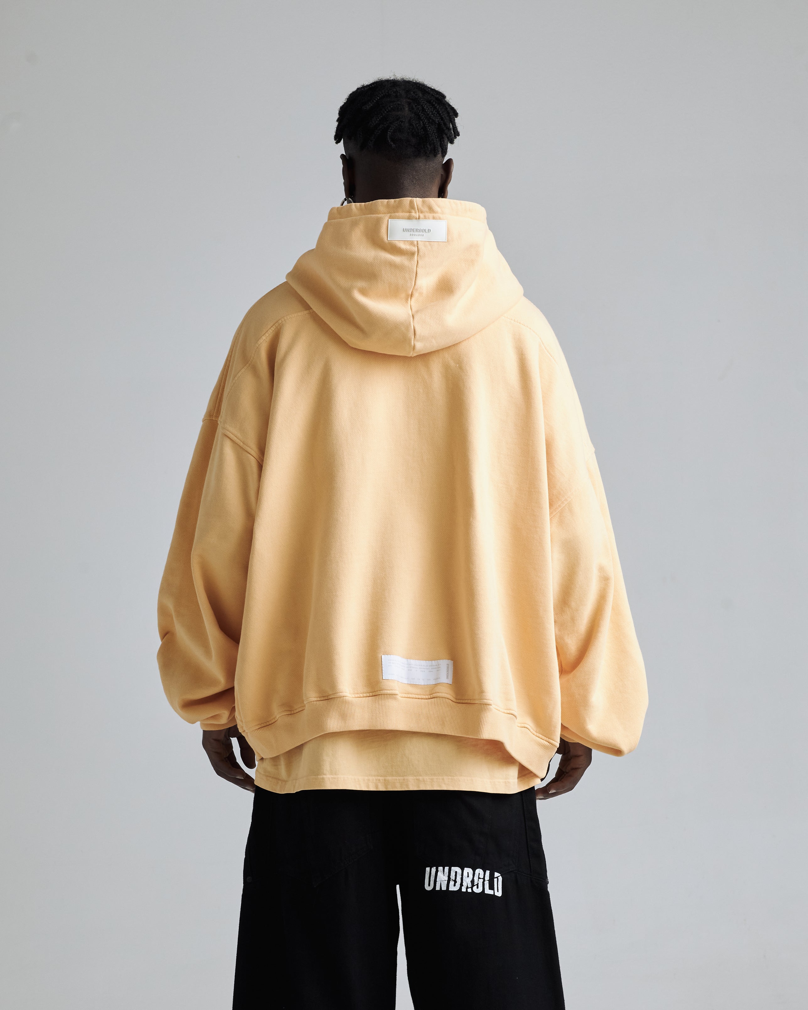 Golden Hills III Basic Hoodie Orange