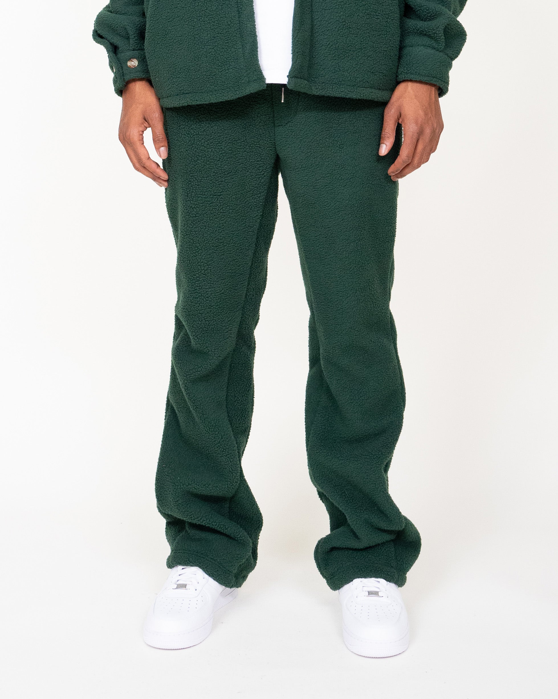 EPTM COMFY FLARE PANTS-HUNTER GREEN