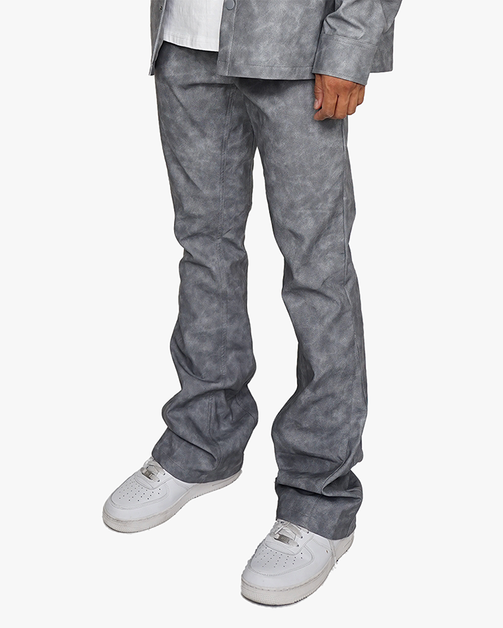 EPTM ROADHOUSE FLARE PANTS-GRAY