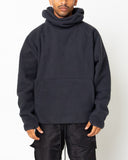 EPTM BALACLAVA SHERPA HOODIE-CHARCOAL