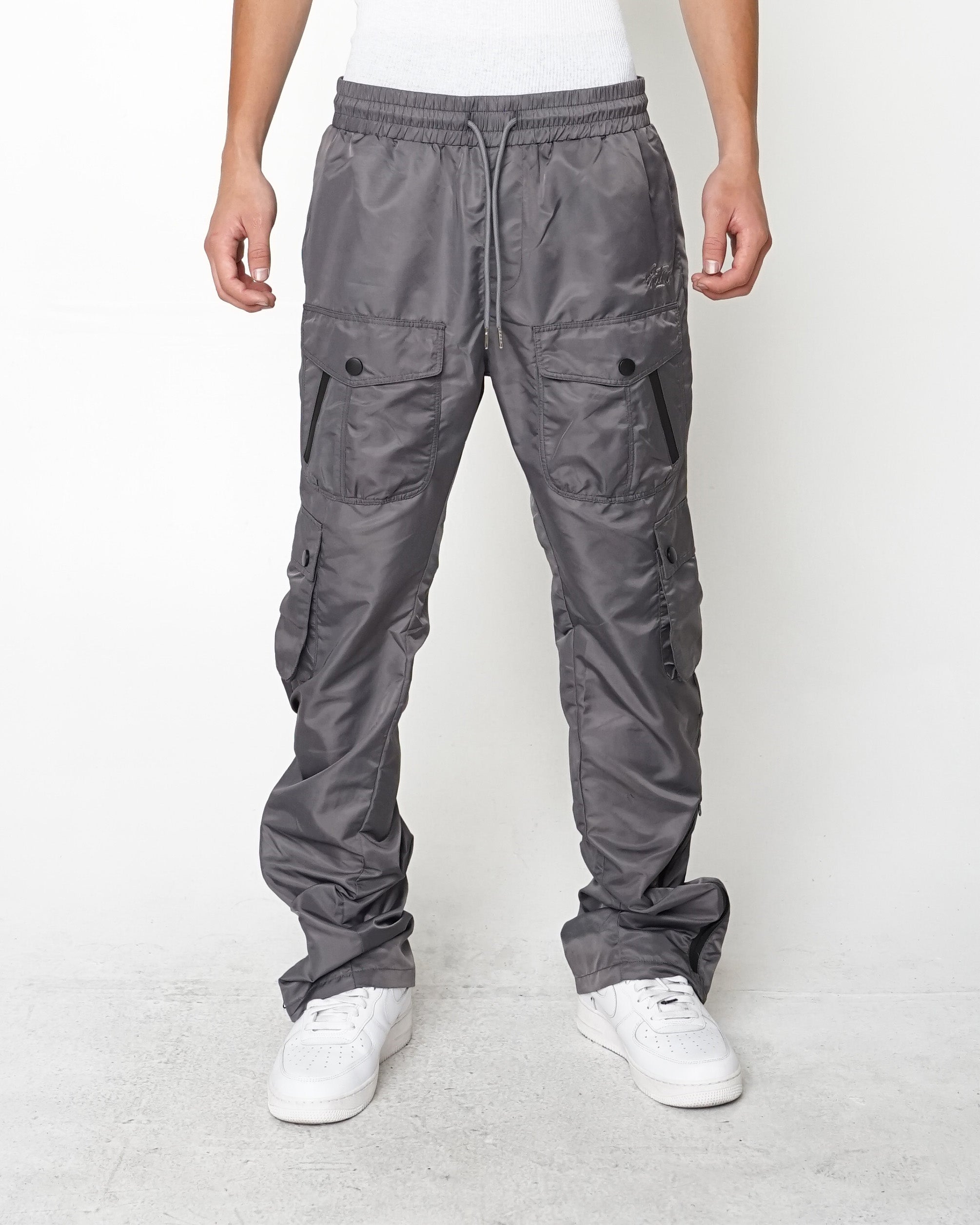 EPTM DOUBLE CARGO PANTS-GREY