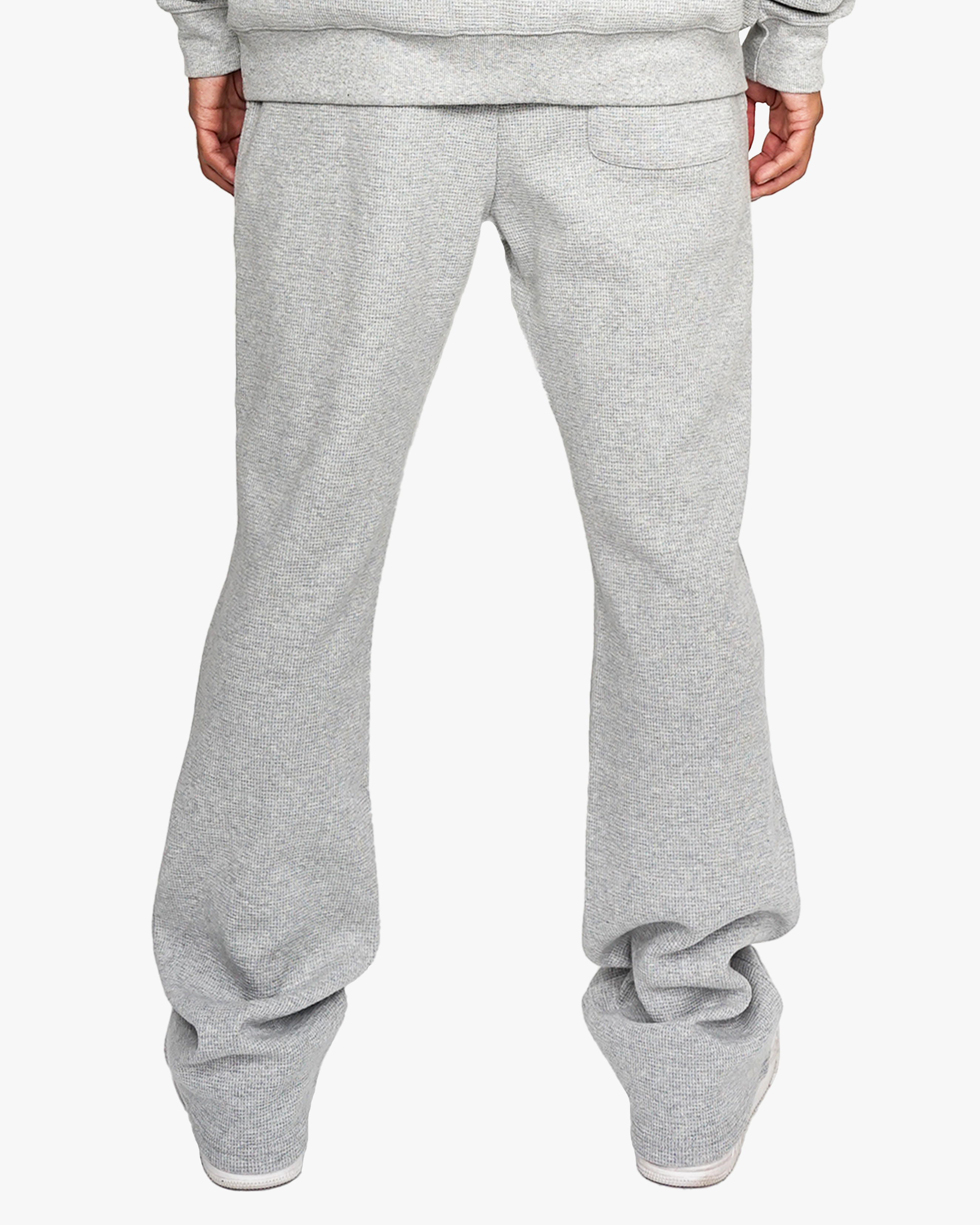 EPTM THERMAL FLARE PANTS-HEATHER GRAY