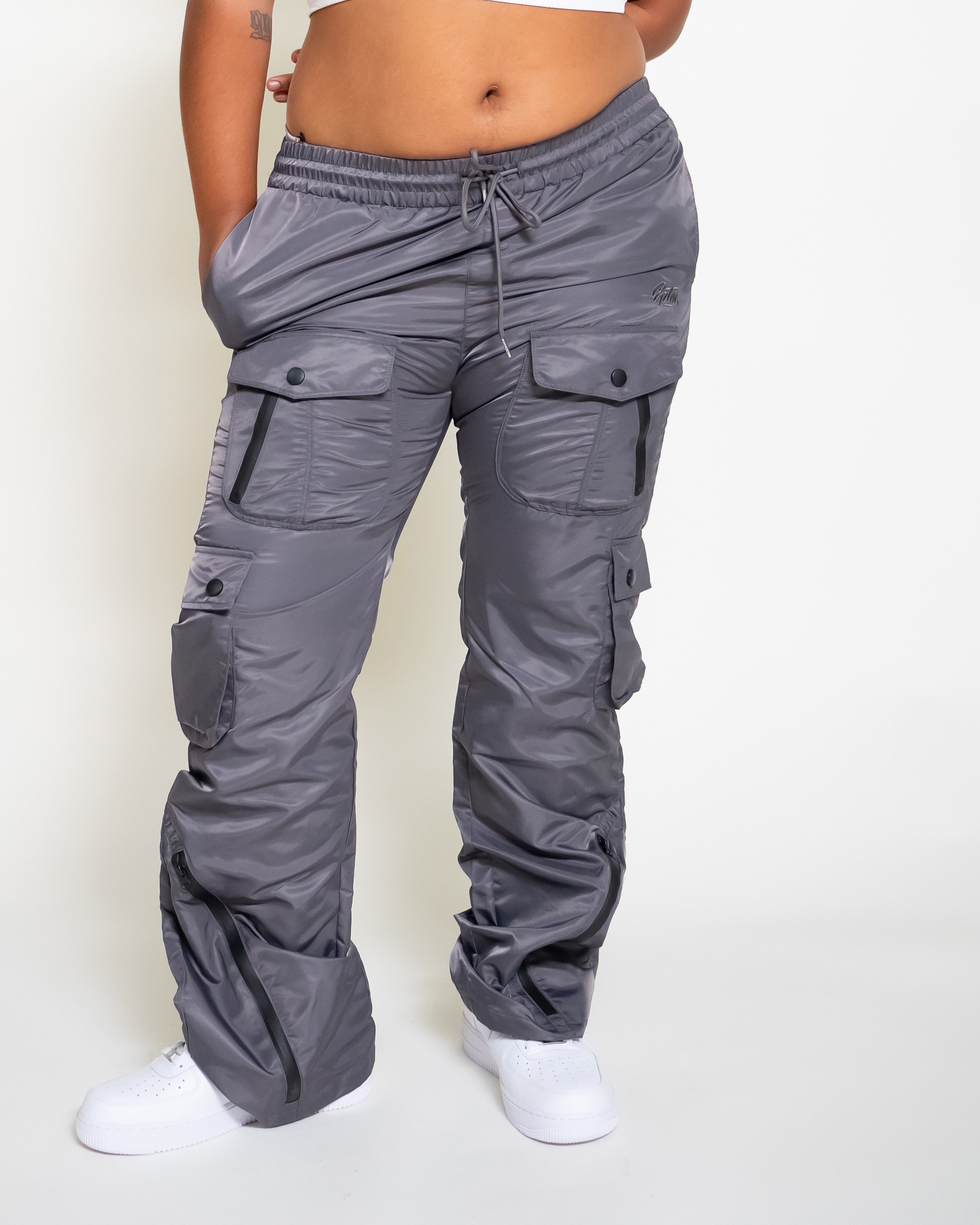 EPTM DOUBLE CARGO PANTS-GREY