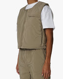 EPTM GRIDDY PUFFER VEST-OLIVE