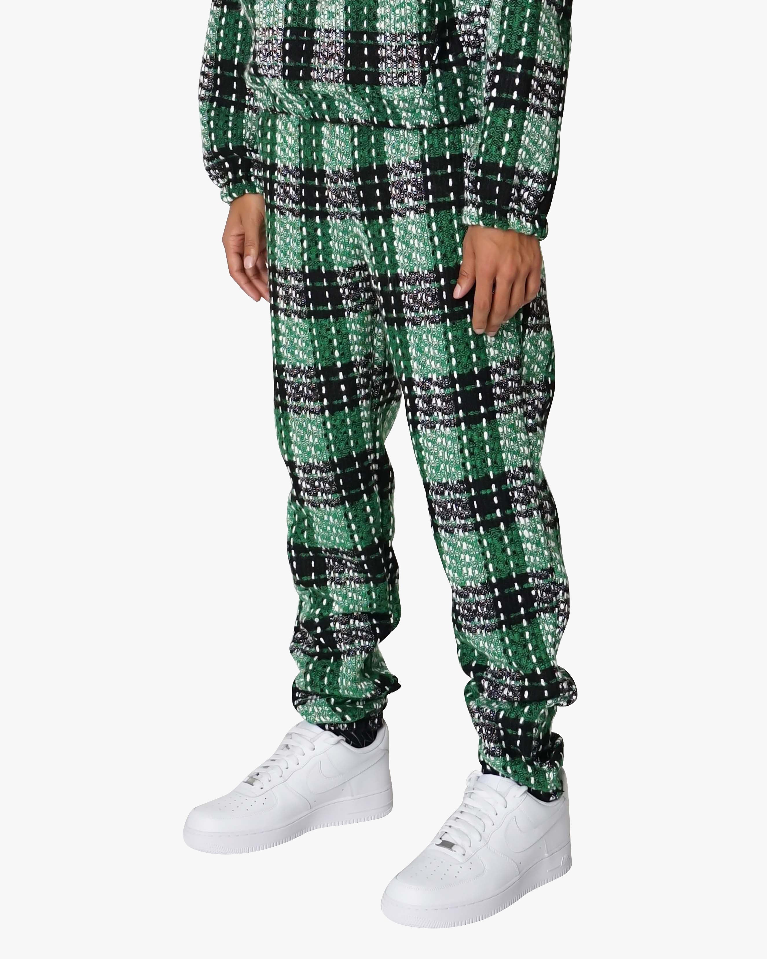 EPTM FLANNEL JOGGERS-GREEN