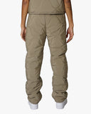 EPTM GRIDDY PUFFER PANTS-OLIVE