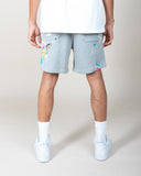 EPTM SHOWROOM SHORTS-HEATHER GREY