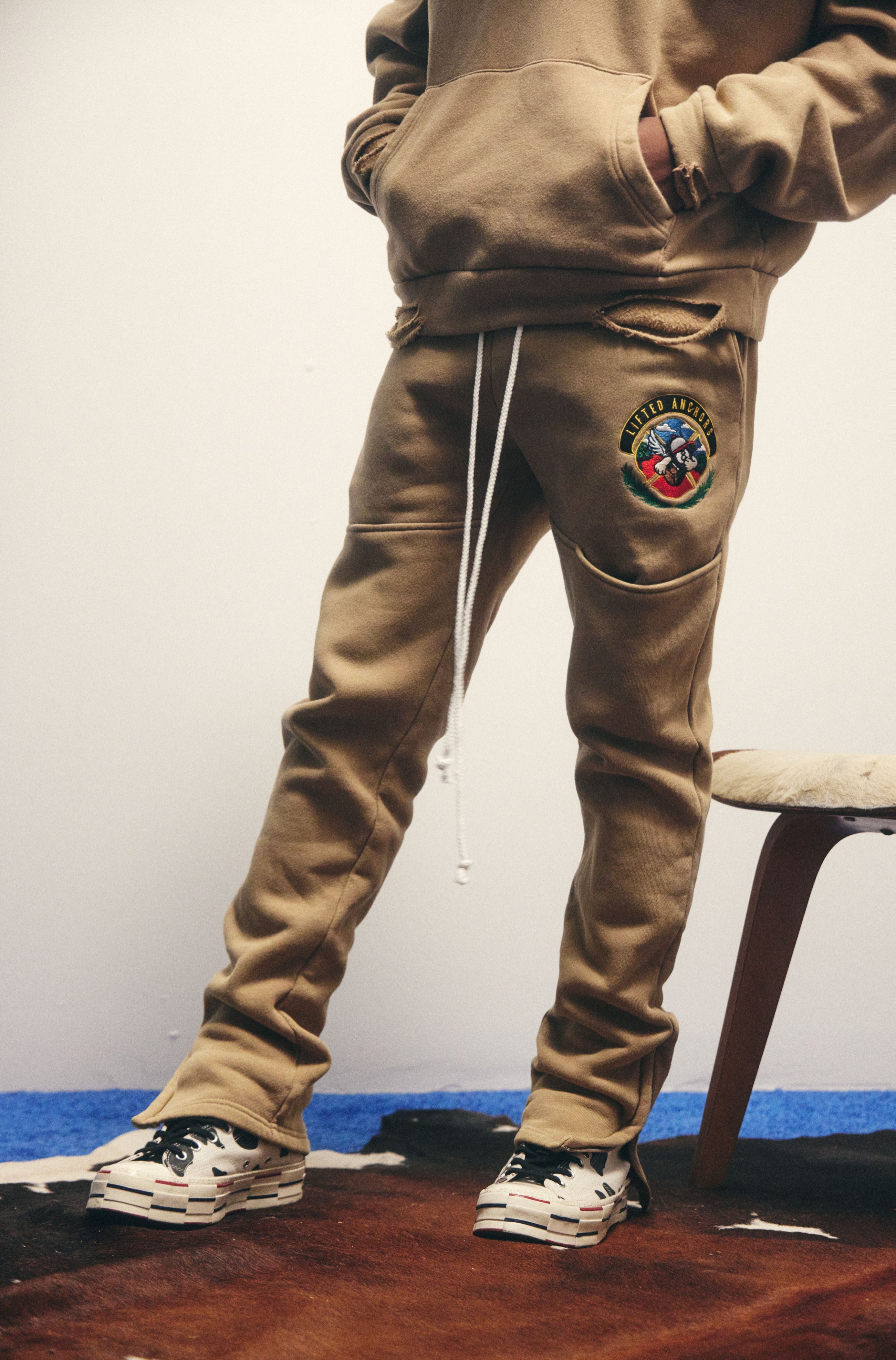 "Ashford" Sweatpant (Vintage Khaki)