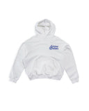 "Wireframe" Hoodie (Cream/Royal)