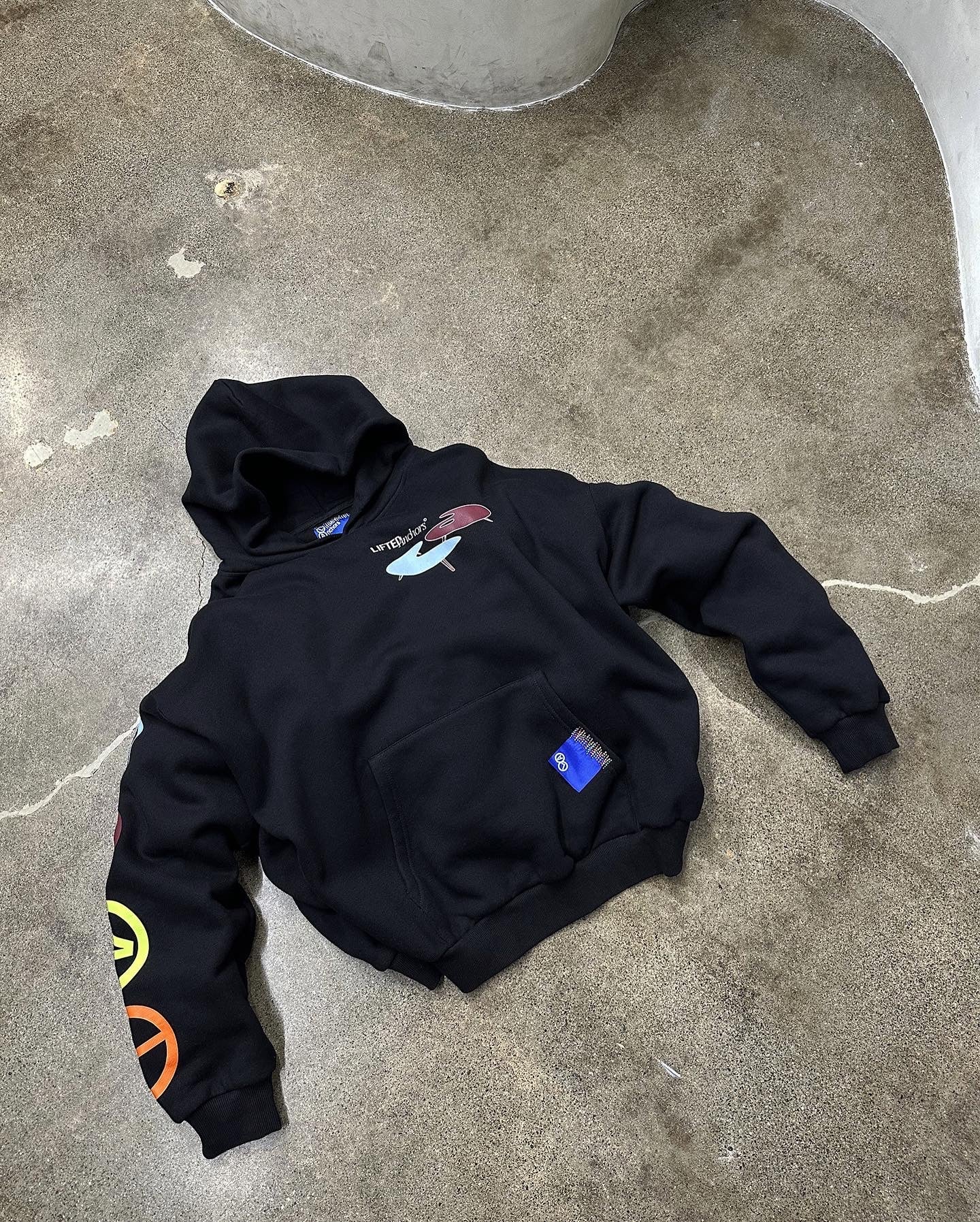 "Blueprint" Hoodie (Black)