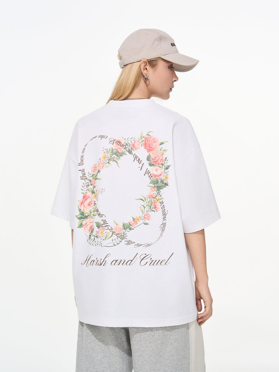 Roses Ring Printed Tee