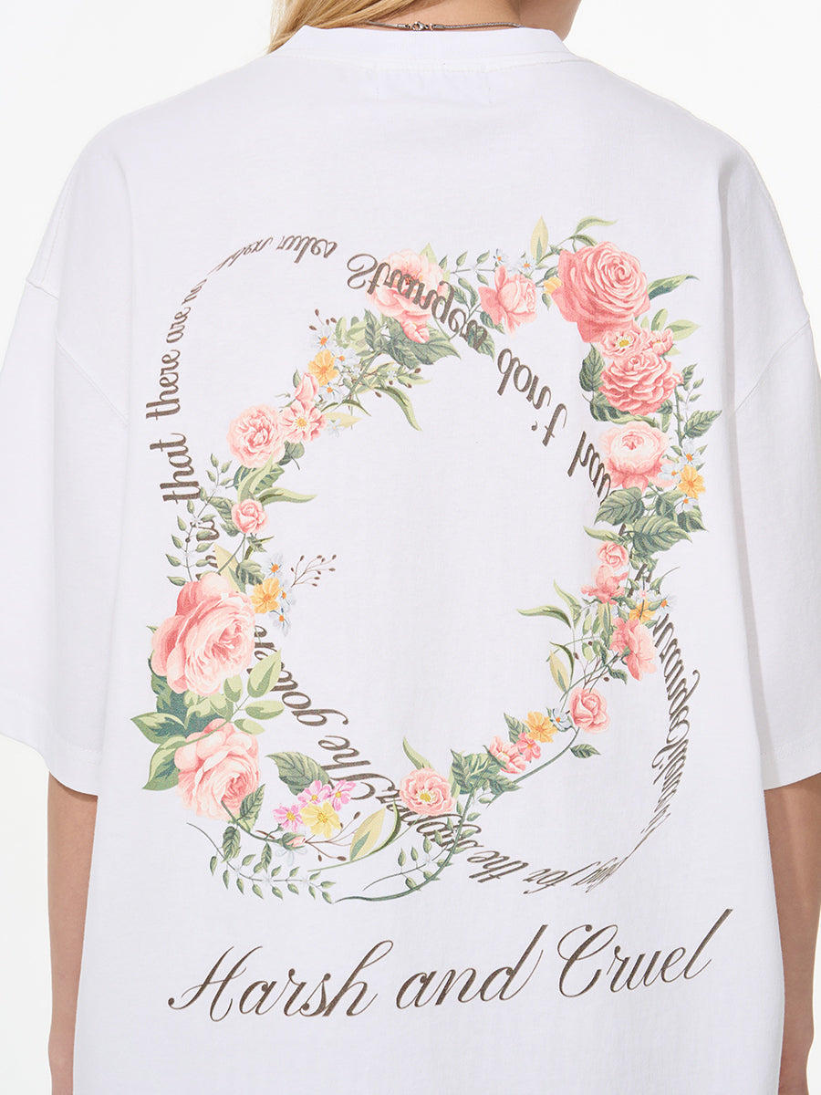 Roses Ring Printed Tee