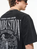 Combustion Washed Printed Tee