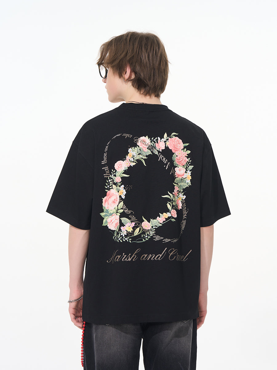 Roses Ring Printed Tee