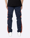 EPTM NYLON BASIC TRACK PANTS-NAVY/RUST