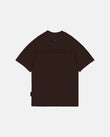 Line Logo Tshirt Brown