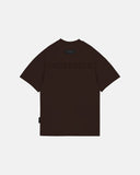 Line Logo Tshirt Brown