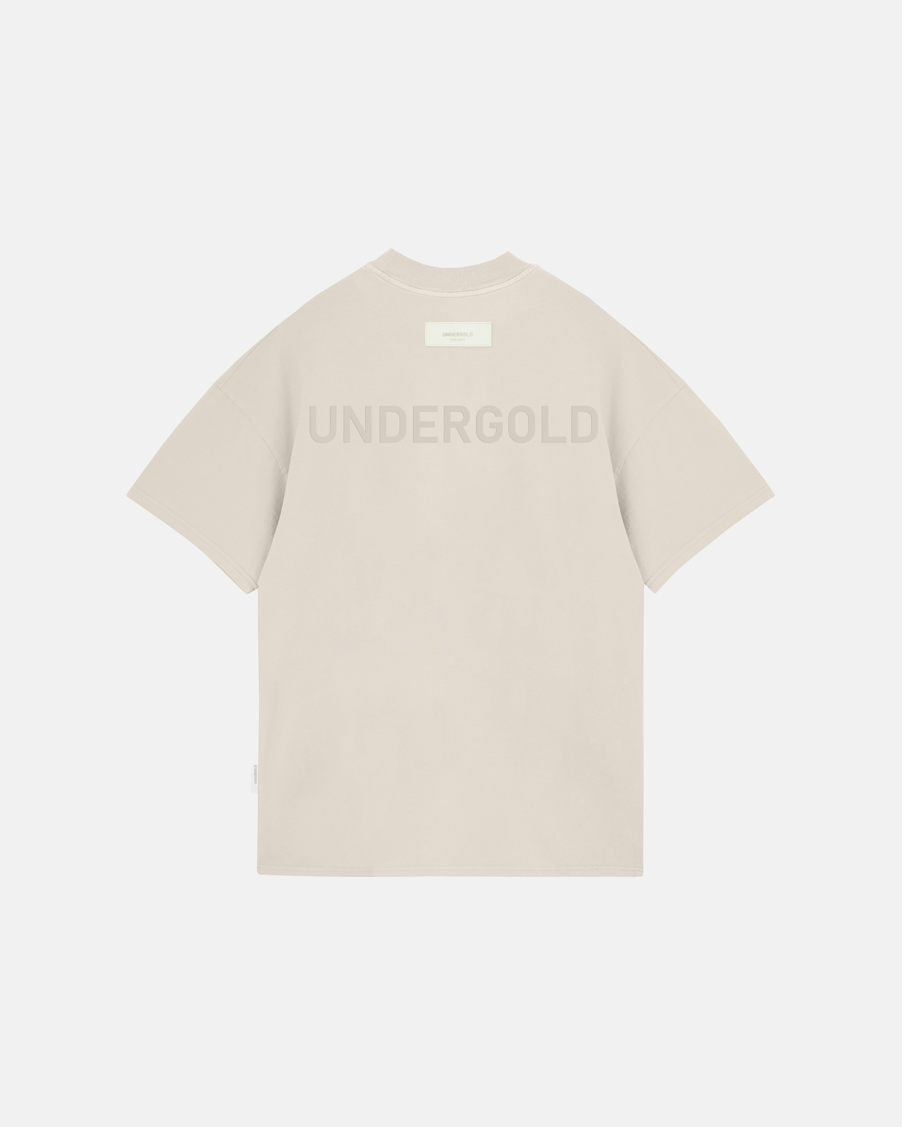 Line Logo Tshirt Cream